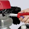 Knipex 38 95 200 pro elektroniku a jemnou mechaniku ploché jehlové kleště 45° zahnuté vanadová elektrikářská ocel 200 mm