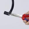 Knipex 38 95 200 pro elektroniku a jemnou mechaniku ploché jehlové kleště 45° zahnuté vanadová elektrikářská ocel 200 mm