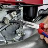 Knipex 38 95 200 pro elektroniku a jemnou mechaniku ploché jehlové kleště 45° zahnuté vanadová elektrikářská ocel 200 mm