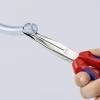 Knipex 38 95 200 pro elektroniku a jemnou mechaniku ploché jehlové kleště 45° zahnuté vanadová elektrikářská ocel 200 mm