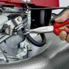 Knipex 38 95 200 pro elektroniku a jemnou mechaniku ploché jehlové kleště 45° zahnuté vanadová elektrikářská ocel 200 mm