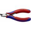 Knipex 62 12 120 pro elektroniku a jemnou mechaniku šikmé štípací kleště bez fazety 120 mm