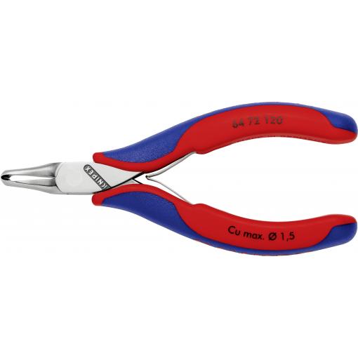 Knipex 64 72 120 pro elektroniku a jemnou mechaniku čelní štípací kleště s fazetou 120 mm