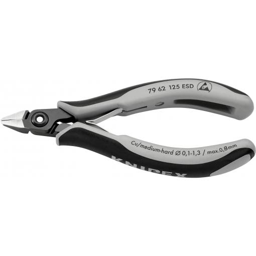 Knipex 79 62 125 ESD ESD boční štípací kleště bez fazety 125 mm