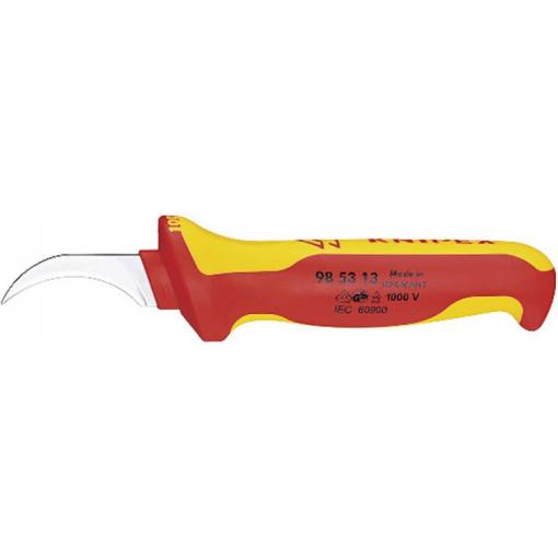 Knipex 98 53 13 nůž na kabely Vhodné pro odizolovací kleště Sektorové kabely