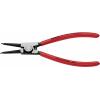 Knipex 46 11 A2 kleště na pojistné kroužky Vhodné pro (kleště na pojistné kroužky) vnější kroužky 19-60 mm Tvar hrotu rovný