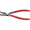 Knipex 46 21 A31 kleště na pojistné kroužky Vhodné pro (kleště na pojistné kroužky) vnější kroužky 40-100 mm Tvar hrotu zahnutý o 90°