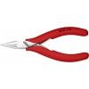 Knipex 35 21 115 pro elektroniku a jemnou mechaniku ploché jehlové kleště rovné nástrojová ocel 115 mm