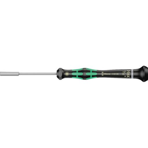 Wera 2069 pro elektroniku a jemnou mechaniku šroubovák s nástrčným klíčem Velikost klíče: 4 mm Délka klíče (palce): 5/32 palec Délka dříku: 60 mm