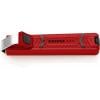 Knipex 16 20 28 SB odizolovací nůž Vhodné pro odizolovací kleště Kulaté kabely 8 do 28 mm