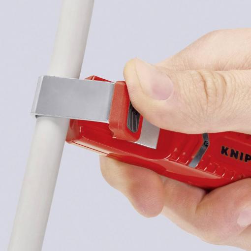 Knipex 16 20 28 SB odizolovací nůž Vhodné pro odizolovací kleště Kulaté kabely 8 do 28 mm
