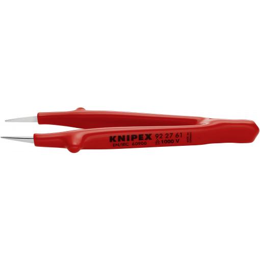 Knipex 92 27 61 VDE izolovaná pinzeta , špičatá, extra jemná, 130 mm
