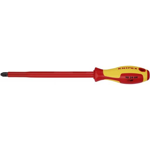 Knipex 98 24 04 VDE křížový šroubovák PH 4 Délka dříku: 200 mm DIN EN 60900