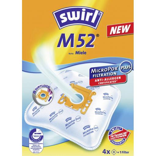 Swirl M52 MicroPor sáčky do vysavače 4 ks