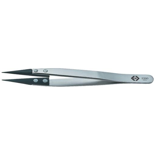 C.K T2390 montážní pinzeta, 249CF, špičatá, jemná, 130 mm