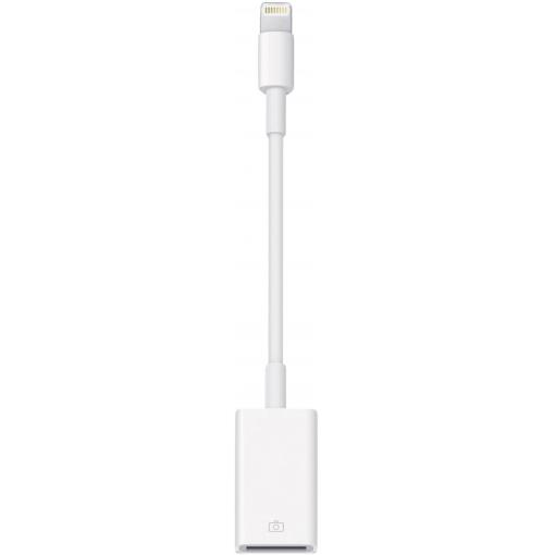 Apple Apple iPad/iPhone/iPod adaptér [1x dokovací zástrčka Apple Lightning - 1x USB 2.0 zásuvka A] 0.10 m bílá