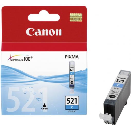 Canon Ink CLI-521 C originál azurová 2934B001