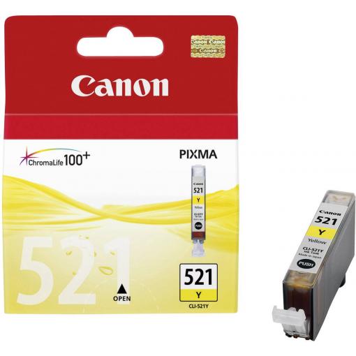 Canon Ink CLI-521 Y originál žlutá 2936B001