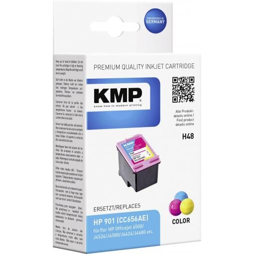 KMP Ink náhradní HP 901, CC656AE kompatibilní barva H48 1711,4560