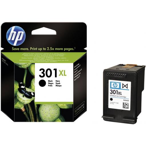 HP 301XL Ink originál černá CH563EE Inkousty