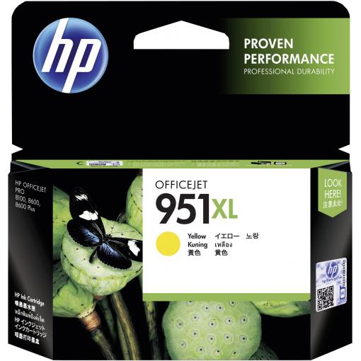 HP 951XL Ink originál žlutá CN048AE Inkousty