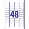 Avery-Zweckform J4791-25 Adresní nálepky 45.7 x 21.2 mm papír bílá 1200 ks trvalé inkoustová tiskárna, ruční popis