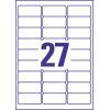 Avery-Zweckform J4792-25 Adresní nálepky 63.5 x 29.6 mm papír bílá 675 ks trvalé inkoustová tiskárna, ruční popis