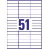 Avery-Zweckform 3420 univerzální etikety 70 x 16.9 mm papír bílá 5100 ks trvalé inkoustová tiskárna, laserová tiskárna, barevná laserová tiskárna, kopírka,
