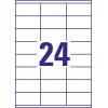 Avery-Zweckform 3422 univerzální etikety 70 x 35 mm papír bílá 2400 ks trvalé inkoustová tiskárna, laserová tiskárna, barevná laserová tiskárna, kopírka,