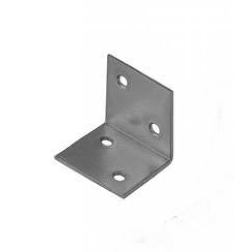 TOOLCRAFT Široký úhelník, jasně pozinkovaný 40 mm Ocel, jasně pozinkovaná 1 ks