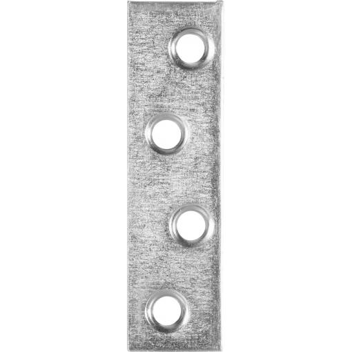 TOOLCRAFT spojovací deska 80 mm Pozinkovaná ocel, světle. 890733 1 ks