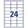 Avery-Zweckform L4773-20 Fóliové etikety 63.5 x 33.9 mm poylesterová fólie bílá 480 ks trvalé barevná laserová tiskárna, laserová tiskárna, barevná kopírka,