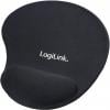 LogiLink ID0027 podložka pod myš s opěrkou pod zápěstí ergonomická černá
