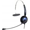 Basetech KJ-97 Headset otevřená (On Ear) kabelová mono černá telefon