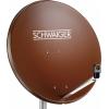 Schwaiger SPI996.2 satelit 80 cm Reflektivní materiál: ocel cihlově červená