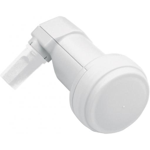Smart Titanium Universal TS satelitní konvertor Single-LNB Počet účastníků: 1 Velikost feedu: 40 mm ochrana před vnějšími vlivy světle šedá