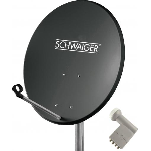 Schwaiger SPI5501SET4 satelit bez přijímače Počet účastníků: 4