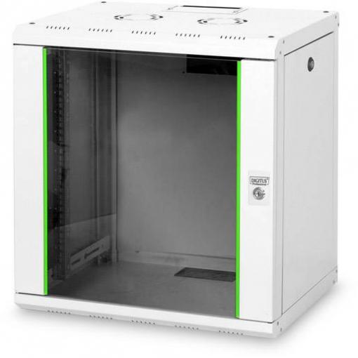 Digitus DN-19 12-U 19 nástěnná rozváděcí skříň (š x v x h) 600 x 643 x 450 mm 12 U šedobílá (RAL 7035)
