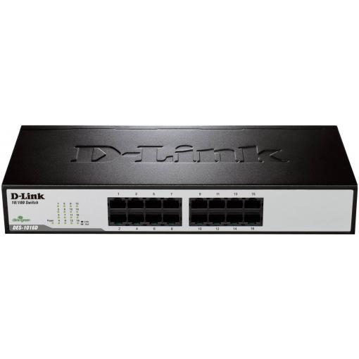 D-Link DES-1016D DES-1016D síťový switch 16 portů 100 MBit/s