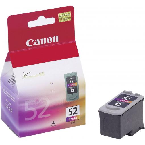 Canon Ink CL-52 originál foto azurová, purppurová, černá 0619B001