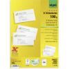 Sigel LP790 potisknutelné vizitky, hladké hrany 85 x 55 mm vysoce bílá 100 ks Formát papíru: A4