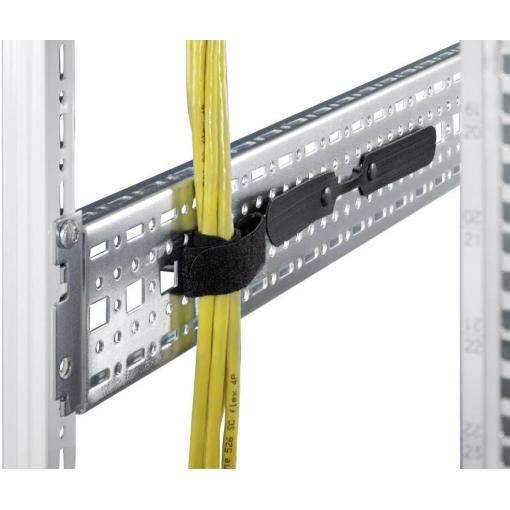 19 palec kabelové vedení pro datové skříně 200 mm Rittal 7072.230 černá