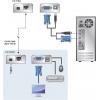 ATEN CE100 VGA, USB 2.0 extender (prodloužení) přes síťový kabel RJ45 100 m