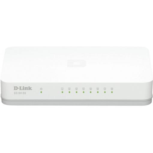 D-Link GO-SW-8G GO-SW-8G síťový switch 8 portů 1 GBit/s