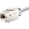 Metz Connect 130B21-E RJ45 vestavný modul Keystone CAT 6A 1 ks