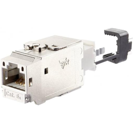 Metz Connect 130B21-E RJ45 vestavný modul Keystone CAT 6A 1 ks
