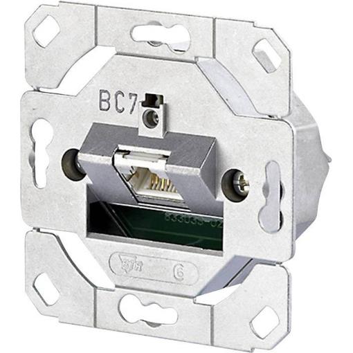 Metz Connect síťová zásuvka pod omítku CAT 6A 1 port kov
