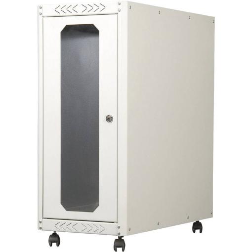 Digitus DN-CC 9001 mit Glastür PC skříň (š x v x h) 300 x 650 x 600 mm šedobílá (RAL 7035)