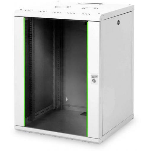 Digitus DN-19 16U-6/6 19 nástěnná rozváděcí skříň (š x v x h) 600 x 820 x 600 mm 16 U šedobílá (RAL 7035)