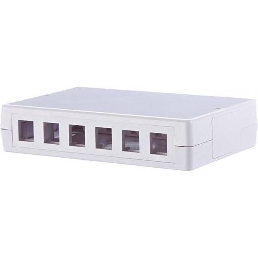 Metz Connect 1309190002KE 6 portů síťový patch panel nevybavený specifikací 1 U neosazený